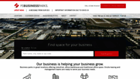 What Psbusinessparks.com website looked like in 2021 (3 years ago)