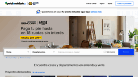 What Portalinmobiliario.cl website looked like in 2021 (3 years ago)