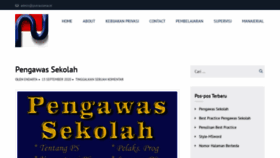 What Putrautama.id website looked like in 2021 (3 years ago)