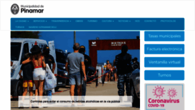What Pinamar.gob.ar website looked like in 2021 (3 years ago)