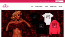 What Parishiltonmerch.com website looked like in 2021 (3 years ago)