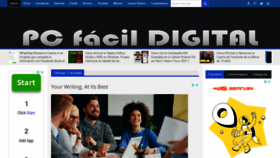 What Pcfacildigital.com website looked like in 2021 (3 years ago)