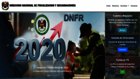 What Policiadnfr.gob.bo website looked like in 2021 (3 years ago)