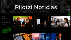 What Pilotzinoticias.com website looked like in 2021 (3 years ago)