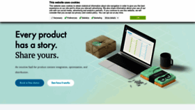 What Productsup.com website looked like in 2021 (3 years ago)