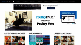What Poultrydvm.com website looked like in 2021 (3 years ago)