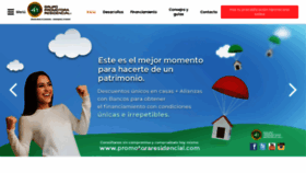 What Promotoraresidencial.com website looked like in 2021 (3 years ago)