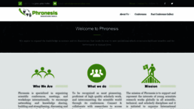 What Phronesisonline.com website looked like in 2021 (3 years ago)