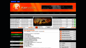 What Playnation.se website looked like in 2021 (3 years ago)