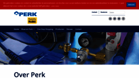 What Perk.nu website looked like in 2021 (3 years ago)