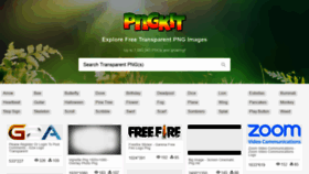 What Pngkit.com website looked like in 2021 (3 years ago)
