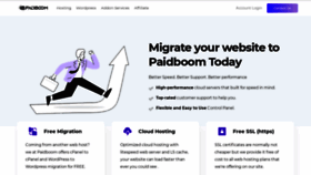 What Paidboom.com website looked like in 2021 (3 years ago)