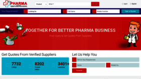 What Pharmakhabar.com website looked like in 2021 (3 years ago)