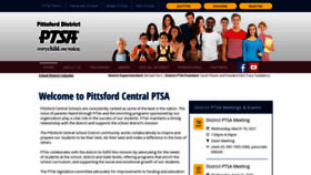 What Pittsfordptsa.net website looked like in 2021 (3 years ago)