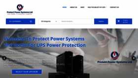 What Protectpowersystems.com website looked like in 2021 (3 years ago)