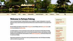 What Pattayafishing.net website looked like in 2021 (3 years ago)