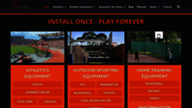 What Playhardsports.com.au website looked like in 2021 (3 years ago)
