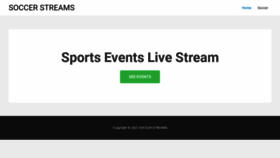 What Pawastreams.live website looked like in 2021 (5 years ago)