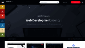 What Perfecto-web.pro website looked like in 2021 (4 years ago)
