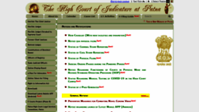 What Patnahighcourt.gov.in website looked like in 2021 (5 years ago)