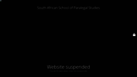 What Paralegalstudies.co.za website looked like in 2021 (3 years ago)