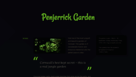 What Penjerrickgarden.co.uk website looked like in 2021 (3 years ago)