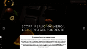 What Perugina.com website looked like in 2021 (3 years ago)