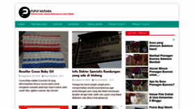 What Puputmutiara.com website looked like in 2021 (3 years ago)