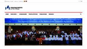 What Pyidaungsuinstitute.org website looked like in 2021 (4 years ago)