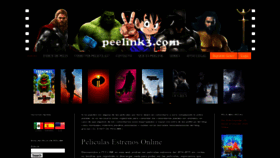 What Peelink2.com website looked like in 2021 (4 years ago)