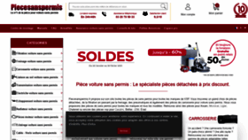 What Piecesanspermis.fr website looked like in 2021 (3 years ago)