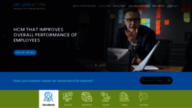 What Peopleworks.in website looked like in 2021 (4 years ago)