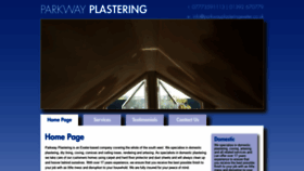 What Parkwayplasteringexeter.co.uk website looked like in 2021 (3 years ago)