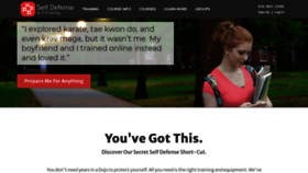 What Proselfdefensecourse.com website looked like in 2021 (3 years ago)