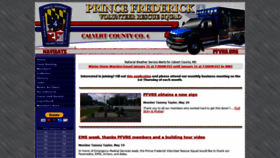 What Pfvrs.org website looked like in 2021 (4 years ago)