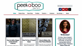 What Peekaboopages.com website looked like in 2021 (3 years ago)