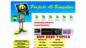 What Projectsatbangalore.com website looked like in 2021 (3 years ago)
