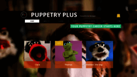 What Puppetryplus.com website looked like in 2021 (3 years ago)