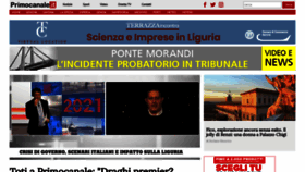 What Primocanale.it website looked like in 2021 (3 years ago)