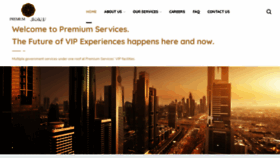 What Premiumservices.ae website looked like in 2021 (3 years ago)