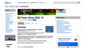 What Power-ge-ez-2002.updatestar.com website looked like in 2021 (3 years ago)