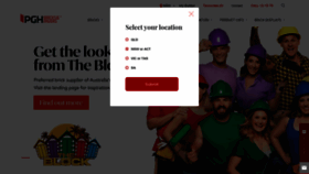 What Pghbricks.com.au website looked like in 2021 (4 years ago)