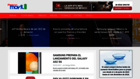 What Pasionmovil.com website looked like in 2021 (3 years ago)