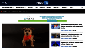 What Phl17.com website looked like in 2021 (3 years ago)