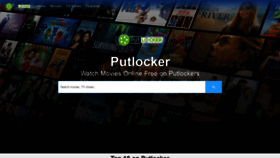 What Putlocker.cricket website looked like in 2021 (3 years ago)