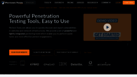 What Pentest-tools.com website looked like in 2021 (3 years ago)