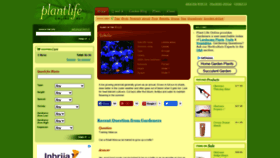 What Plantlifeonline.net website looked like in 2021 (3 years ago)