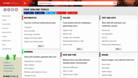 What Pinetools.com website looked like in 2021 (4 years ago)