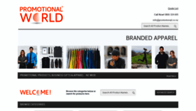 What Promotional.co.nz website looked like in 2021 (3 years ago)