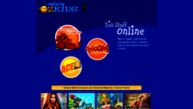 What Planetozkids.com website looked like in 2021 (3 years ago)